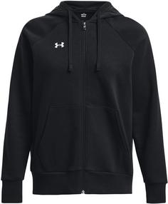 Under Armour Rival Fleece Sweatjacke Damen black