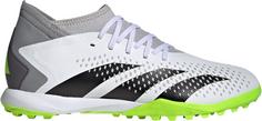 adidas PREDATOR ACCURACY.3 TF Fußballschuhe Herren ftwr white-core black-lucid lemon