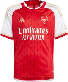 adidas Arsenal London 23-24 Heim Fußballtrikot Kinder better scarlet-white