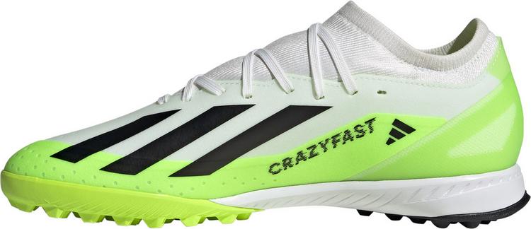adidas adidas X CRAZYFAST.3 TF Fu&szlig;ballschuhe - ftwr white-core black-lucid lemon - 0 | SportScheck