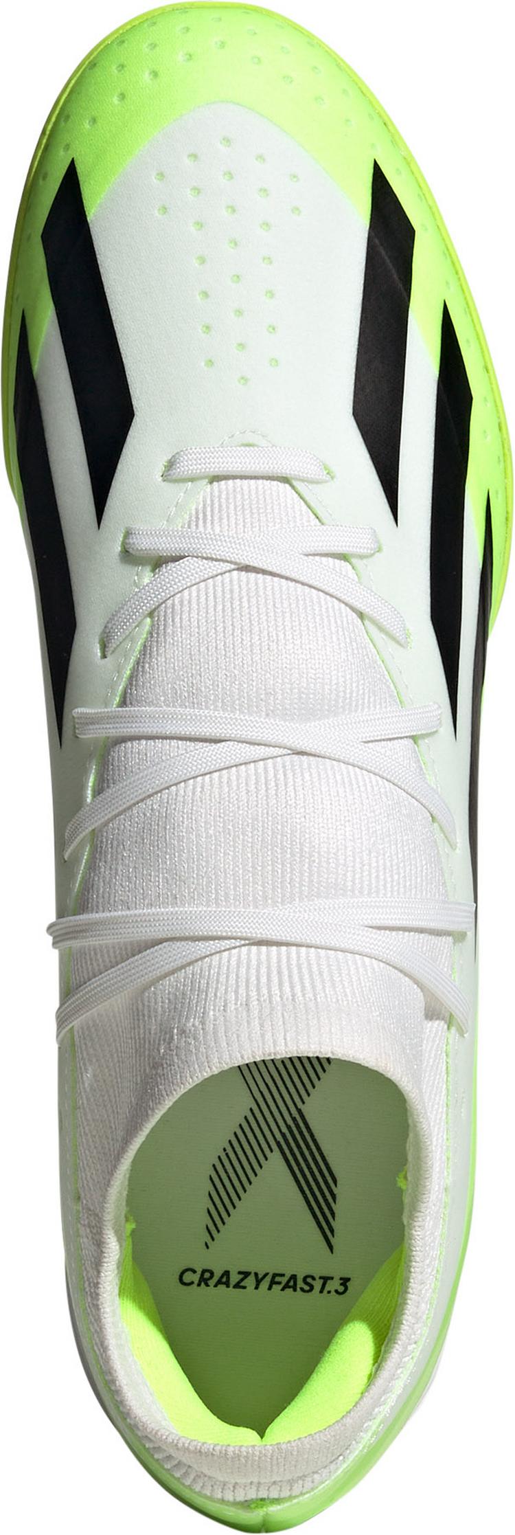adidas adidas X CRAZYFAST.3 TF Fu&szlig;ballschuhe - ftwr white-core black-lucid lemon - 0 | SportScheck