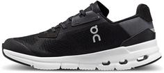 Rückansicht von On Cloudrift Sneaker Damen black white