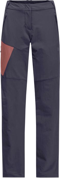 Jack Wolfskin GLASTAL WINTER Softshellhose Damen graphite