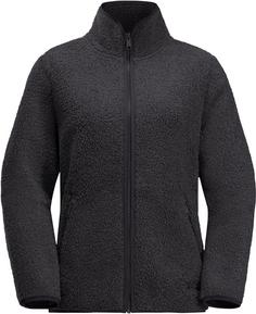 Jack Wolfskin HIGH CURL Fleecejacke Damen black