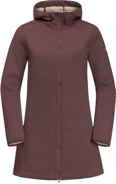 Jack Wolfskin WINDLAND Softshellmantel Damen boysenberry