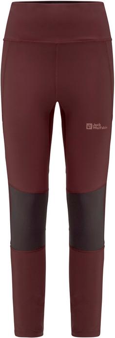 Jack Wolfskin KAMMWEG Tights Damen dark maroon