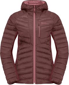 Jack Wolfskin ROUTEBURN PRO Steppjacke Damen dark maroon