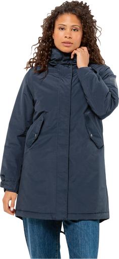 Rückansicht von Jack Wolfskin TALFORST Parka Damen night blue