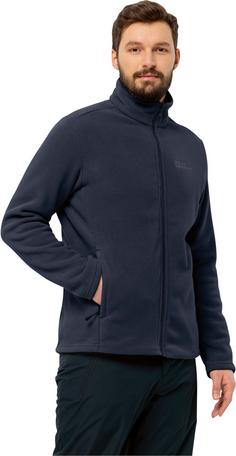 Rückansicht von Jack Wolfskin WINTERSTEIN Fleecejacke Herren night blue