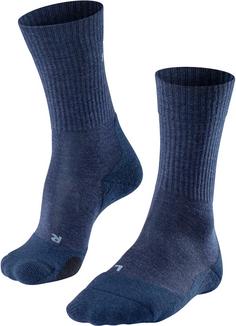 Rückansicht von Falke Merino TK2 Explore Wool Wandersocken Herren jeans