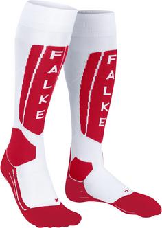 Rückansicht von Falke SK5 Expert Skisocken Herren white
