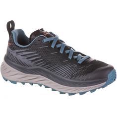 Rückansicht von Lowa FORTUX Trailrunning Schuhe Damen grau-arktis