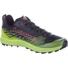 Rückansicht von Lowa CITUX Trailrunning Schuhe Herren limone-flame