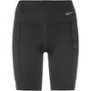 Nike DRI FIT GO Lauftights Damen - black-black