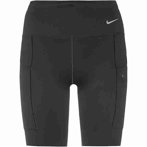 Nike DRI FIT GO Lauftights Damen black-black
