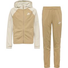 Nike NSW Trainingsanzug Kinder light bone-khaki-white