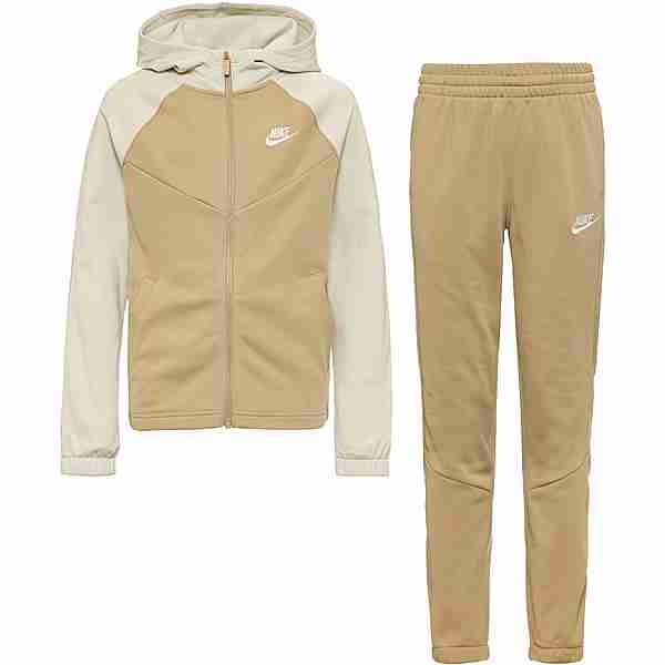 Nike NSW Trainingsanzug Kinder light bone-khaki-white