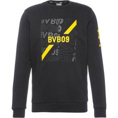 PUMA Borussia Dortmund Sweatshirt Herren puma black-cyber yellow