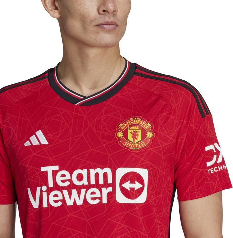 adidas adidas Manchester United 23-24 Heim Teamtrikot Herren - team colleg red - 3 | SportScheck