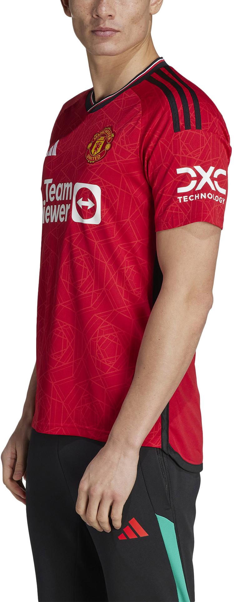 adidas adidas Manchester United 23-24 Heim Teamtrikot Herren - team colleg red - 4 | SportScheck