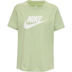 Nike Essential Icon Futura T-Shirt Damen honeydew-white