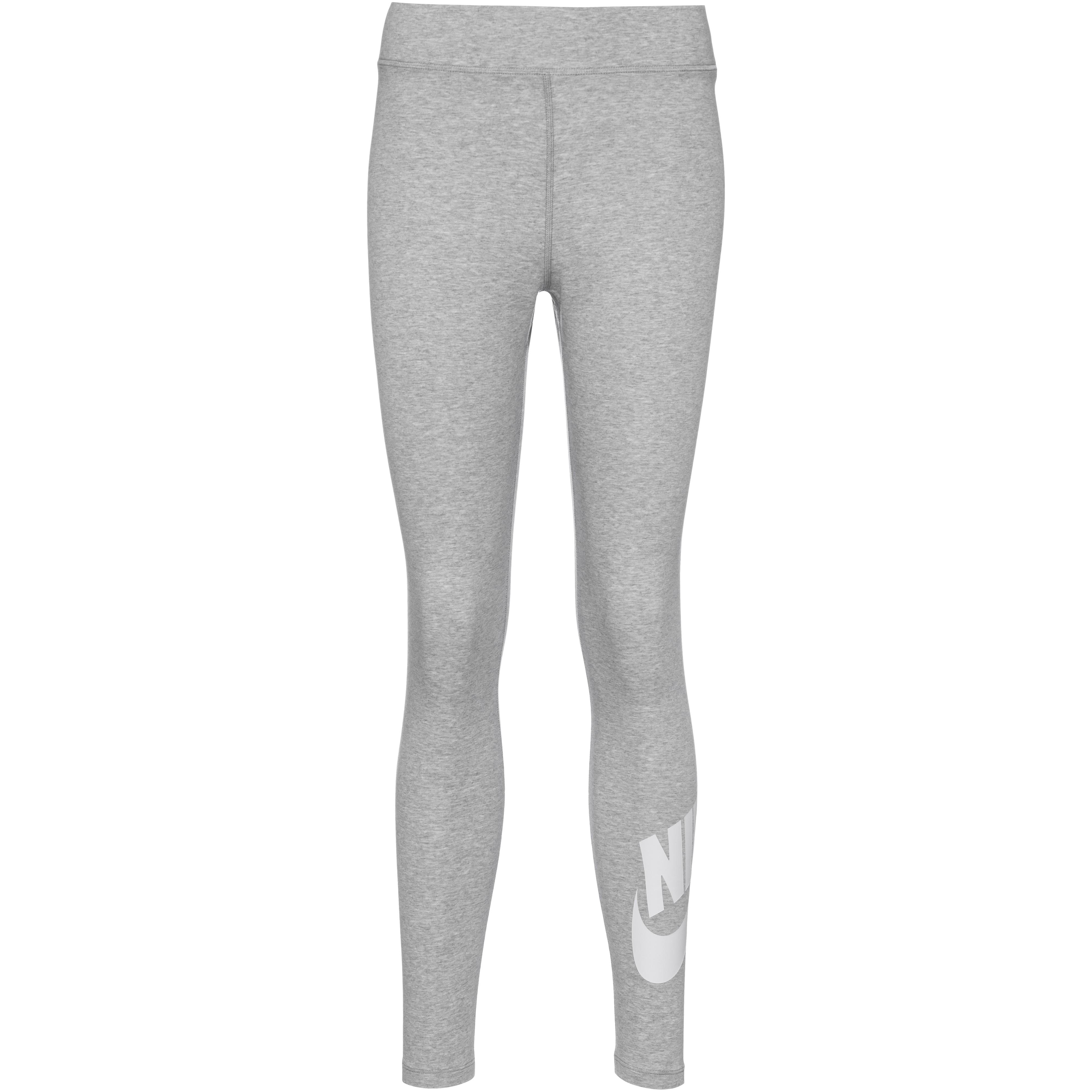 Nike Sportwear Classics Tights Damen dk grey heather-white im