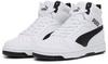 PUMA Rebound V6 Mid Jr Sneaker Kinder - puma white-puma black
