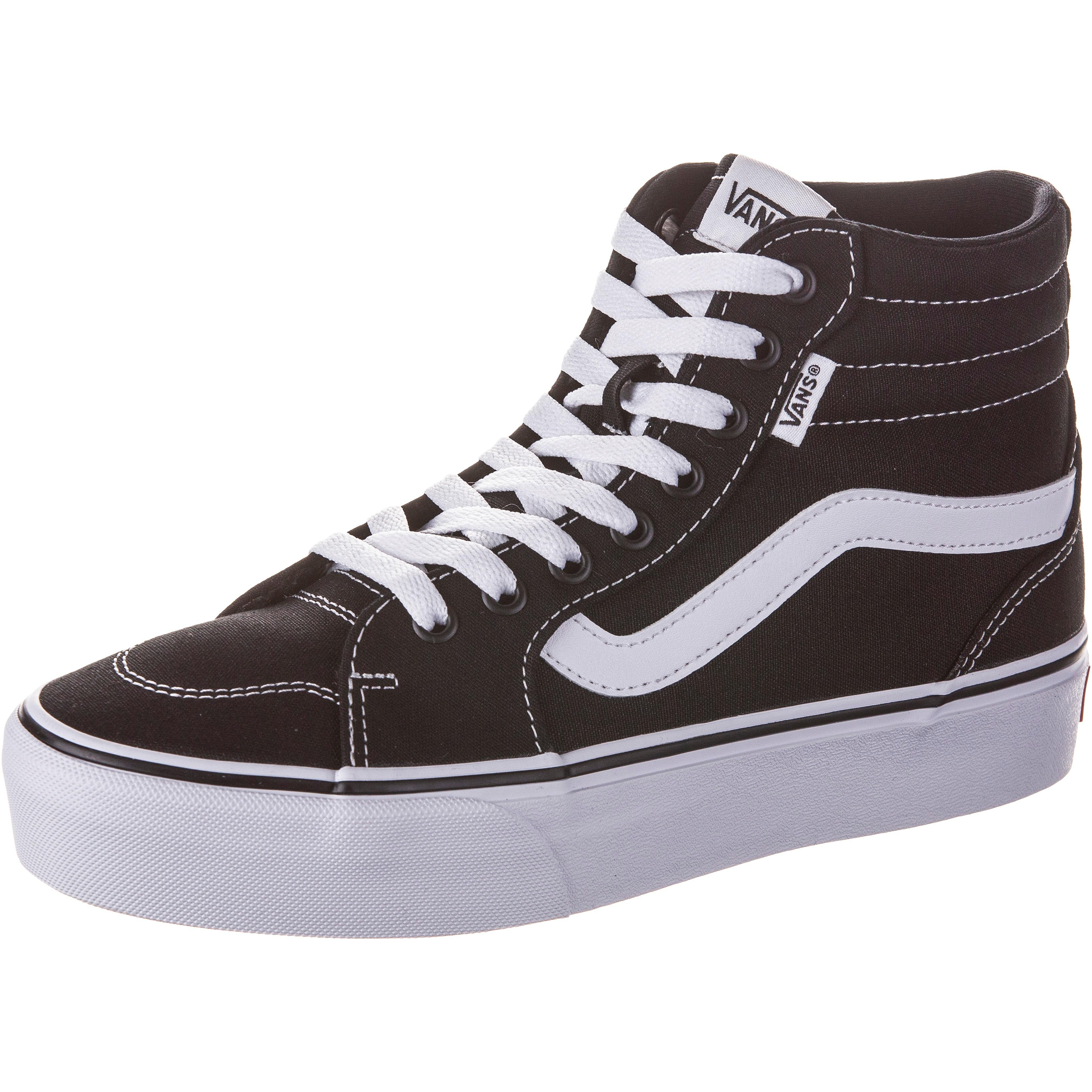 Vans Filmore Platform Sneaker Damen black white im Online Shop von SportScheck kaufen