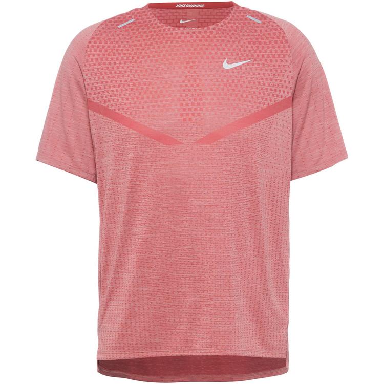 Nike Nike Techknit Funktionsshirt Herren - adobe-red stardust-reflective silv - 0 | SportScheck