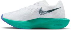 Rückansicht von Nike ZoomX Vaporfly NEXT% 3 Laufschuhe Damen white-deep jungle-jade ice-clear jade