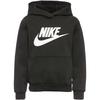 Nike NSW CLUB FLEECE Hoodie Kinder - black-white