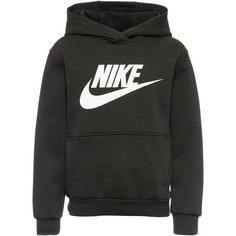 Nike NSW CLUB FLEECE Hoodie Kinder black-white