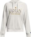Under Armour Project Rock EVERYDAY Hoodie Damen - white clay