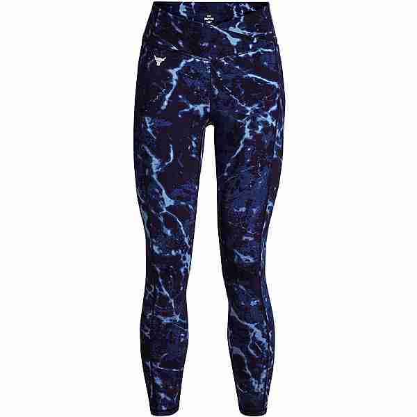 Under Armour Project Rock Crossover Lets Go 7/8-Tights Damen midnight navy