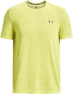 Under Armour Seamless Ripple Funktionsshirt Herren lime yellow