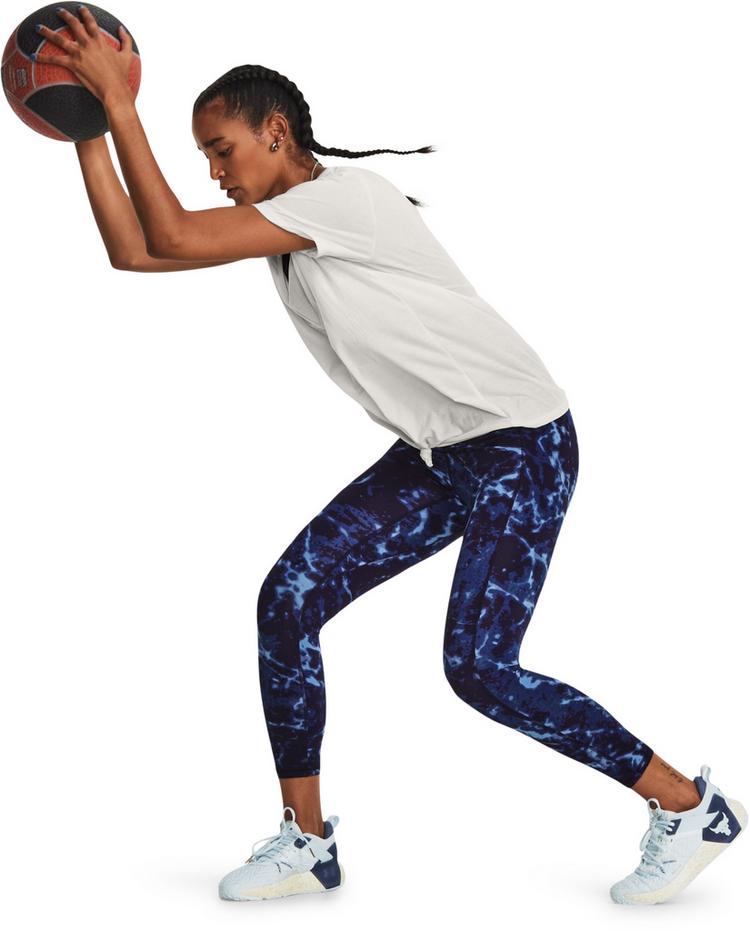 Under Armour Under Armour Project Rock Crossover Lets Go Tights Damen - midnight navy - 2 | SportScheck