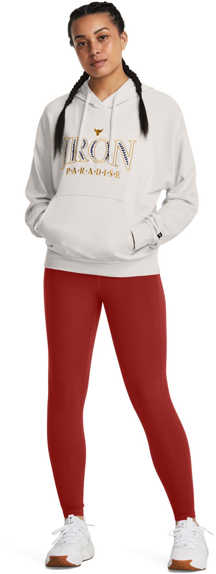 Under Armour Under Armour Project Rock EVERYDAY Hoodie Damen - white clay - 3 | SportScheck