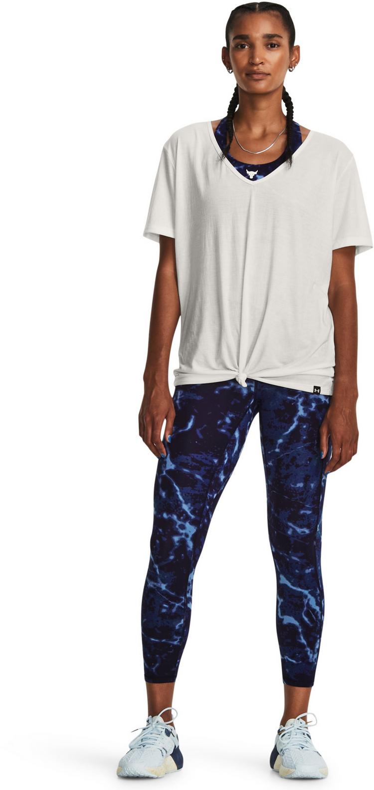 Under Armour Under Armour Project Rock Crossover Lets Go Tights Damen - midnight navy - 3 | SportScheck