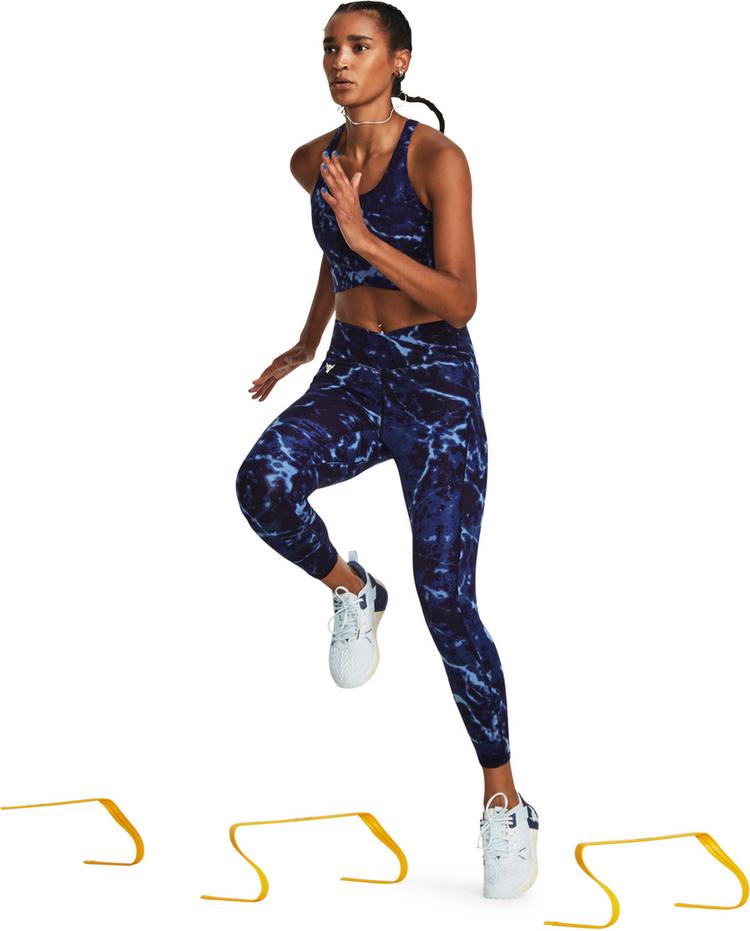 Under Armour Under Armour Project Rock Crossover Lets Go Tights Damen - midnight navy - 4 | SportScheck