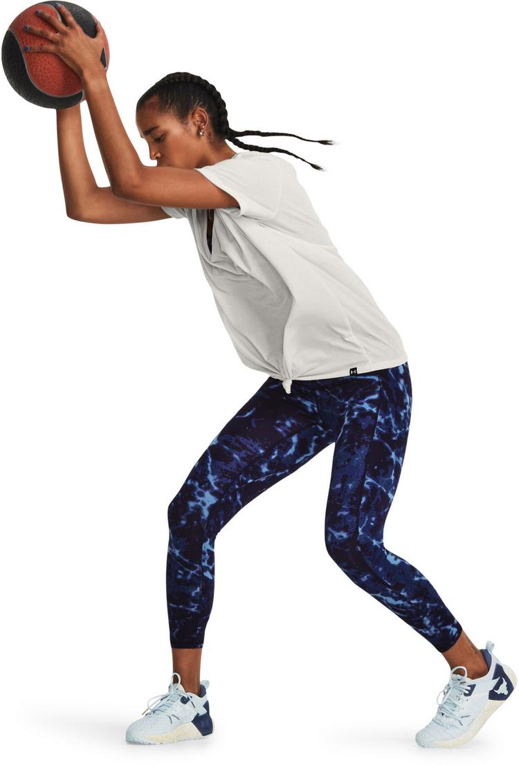 Under Armour Under Armour Project Rock Completer Funktionsshirt Damen - white clay - 5 | SportScheck