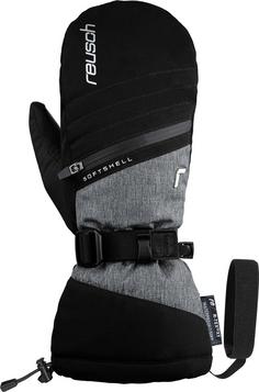 Rückansicht von Reusch Demi R-TEX® XT Mitten Skihandschuhe Damen black-grey melange