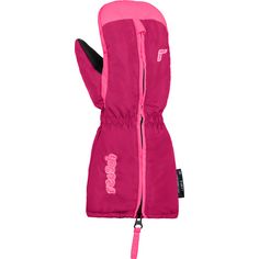 Rückansicht von Reusch Tom Skihandschuhe Kinder fuchsia purple-knockout pink