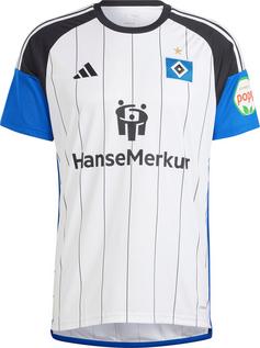 adidas Hamburger SV 23-24 Heim Fußballtrikot Herren white