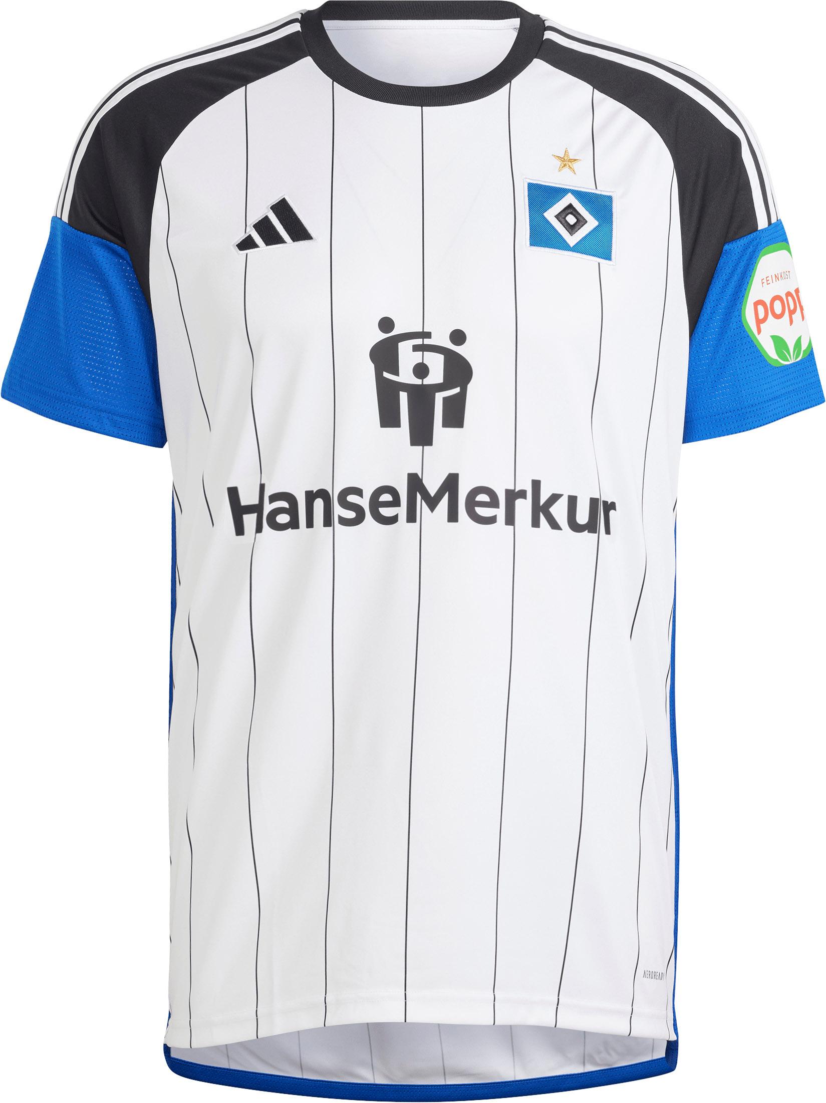 adidas Hamburger SV 23-24 Heim Fußballtrikot Kinder white