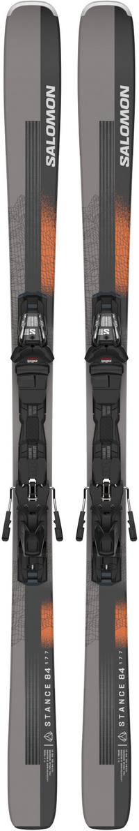 Salomon E STANCE 84 + M12 GW F90 23/24 All-Mountain Ski - black-race blue