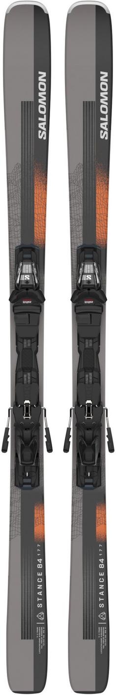 Salomon E STANCE 84 + M12 GW F90 23/24 All-Mountain Ski black-race blue