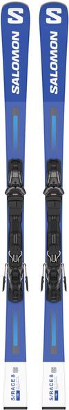 Salomon E S/RACE 8 + M11 GW L80 23/24 Carving Ski - race blue