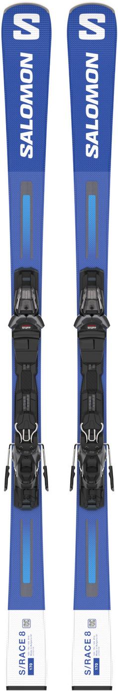Salomon E S/RACE 8 + M11 GW L80 23/24 Carving Ski race blue
