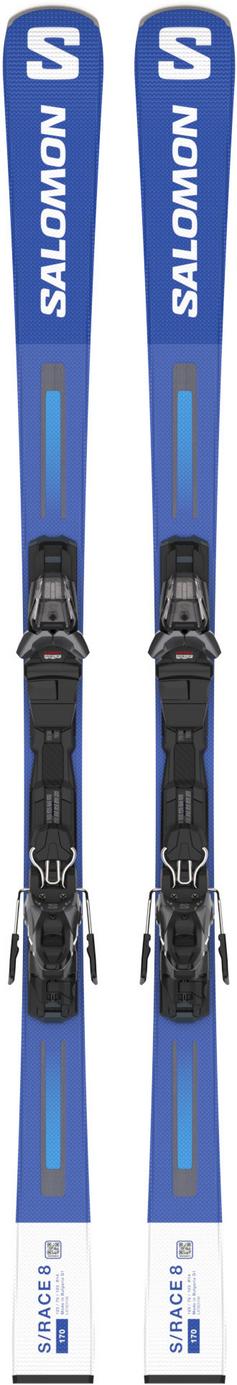 Salomon E S/RACE 8 + M11 GW L80 23/24 Carving Ski race blue