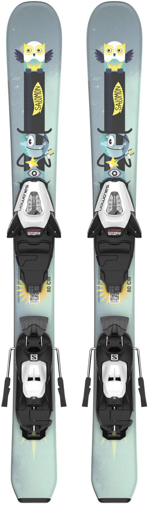 Salomon L T1 Jr XS + C5 GW J75 23/24 All-Mountain Ski Kinder